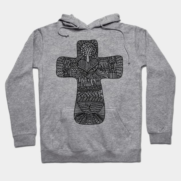 The Cross of the Lord and Savior Jesus Christ Hoodie by Reformer